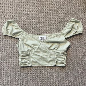 Princess Polly Green Karla Top